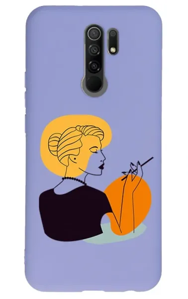 Xiaomi Redmi 9 Lansman Kılıf - Art Woman 2