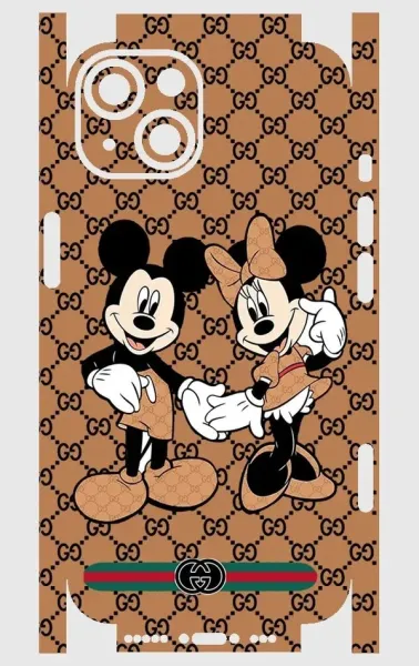 iPhone 14 Telefon Kaplama - Mickey Çift