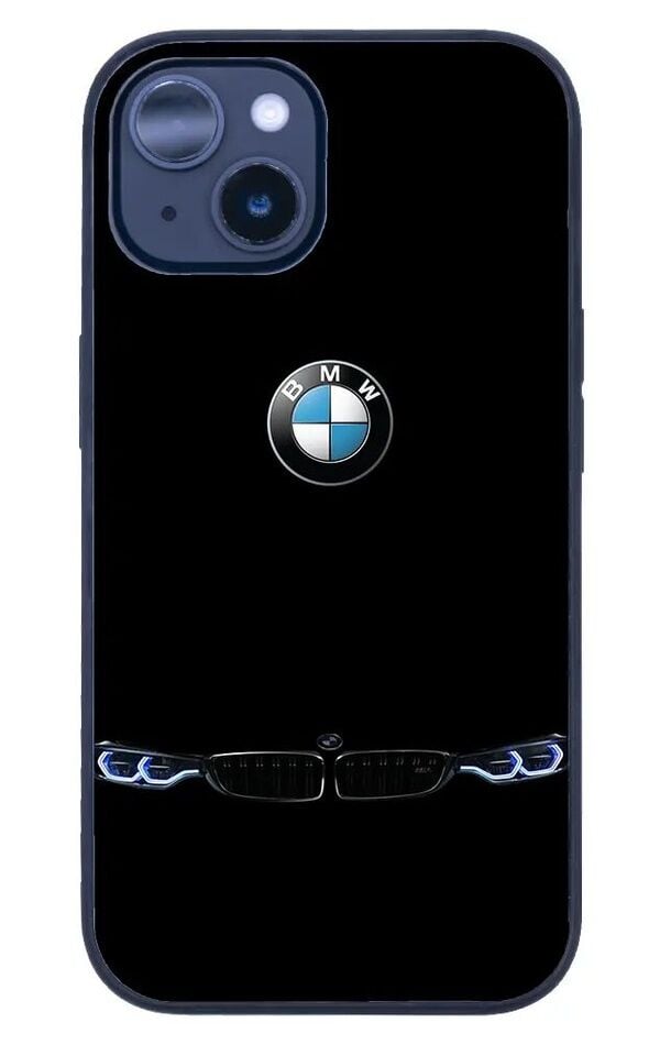 iPhone 14 Tamperli Glossy Cam Kapak - BMW 2