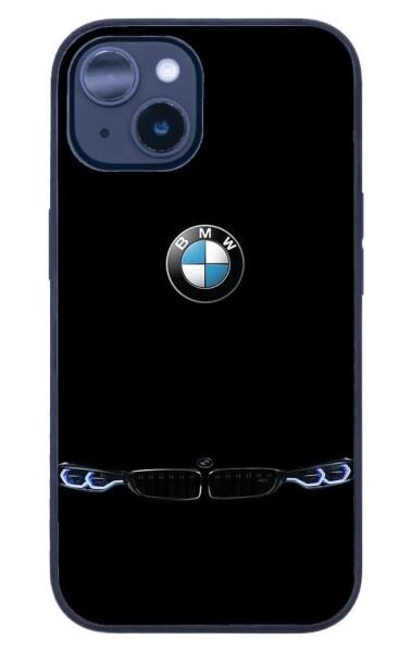 iPhone 14 Tamperli Glossy Cam Kapak - BMW 2