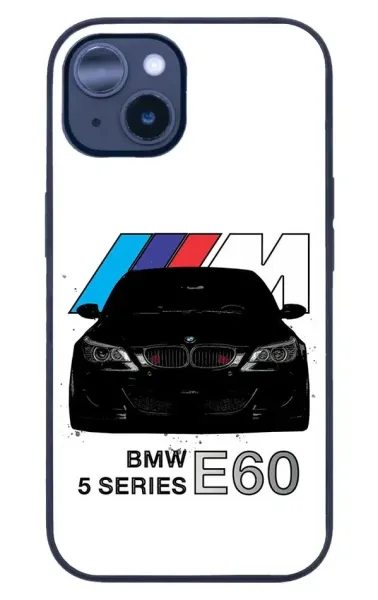 iPhone 14 Tamperli Glossy Cam Kapak - BMW 4