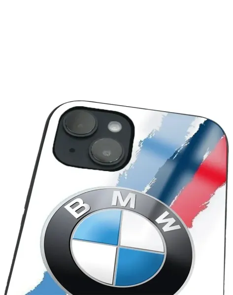 iPhone 14 Tamperli Glossy Cam Kapak - BMW 7