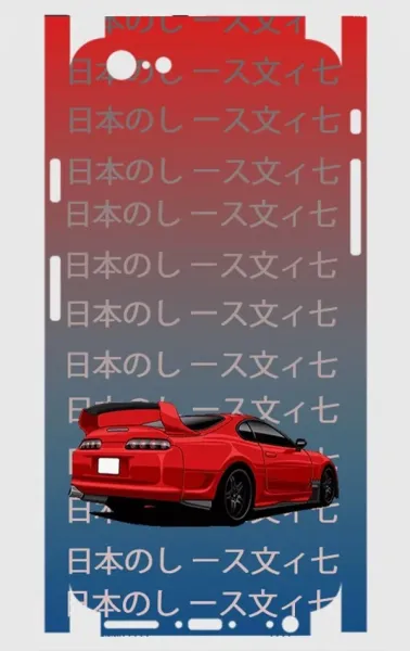 iPhone 6 Plus Telefon Kaplama - Skyline R34 JDM 2