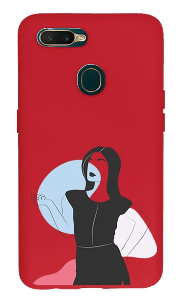 Oppo A5s Lansman Kılıf - Art Woman 1