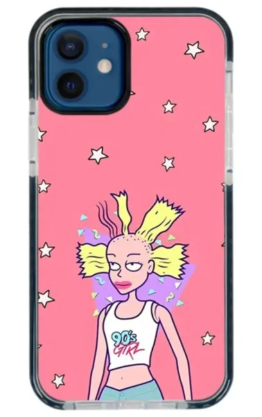 iPhone 12 Mini Impact Case - 90's Girl