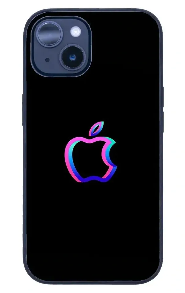 iPhone 14 Tamperli Glossy Cam Kapak - Logo 1