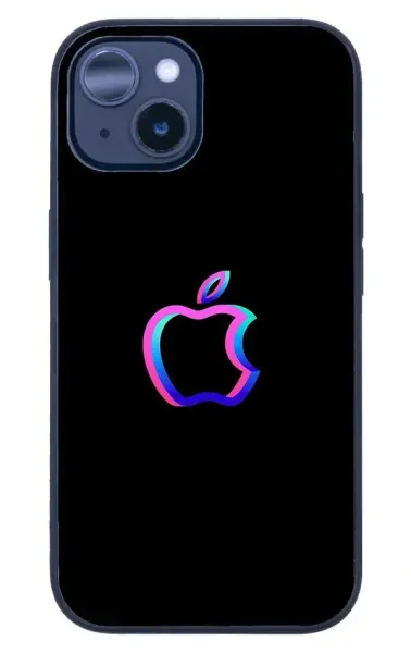 iPhone 14 Tamperli Glossy Cam Kapak - Logo 1