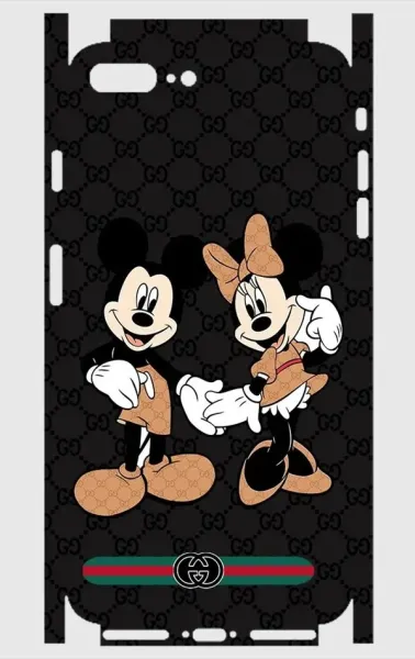 iPhone 7 Plus Telefon Kaplama - Mickey Çift