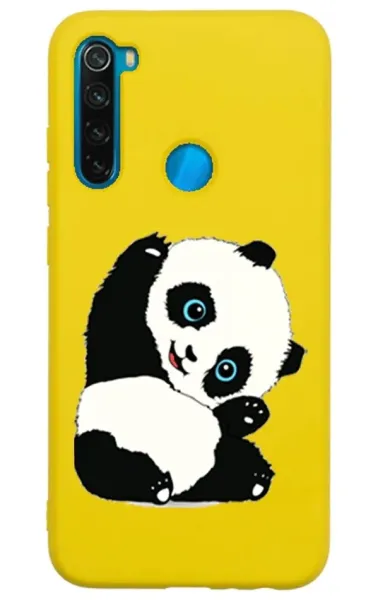 Xiaomi Redmi Note 8 Lansman Kılıf - Pandas