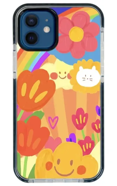 iPhone 12 Pro Impact Case - Flower