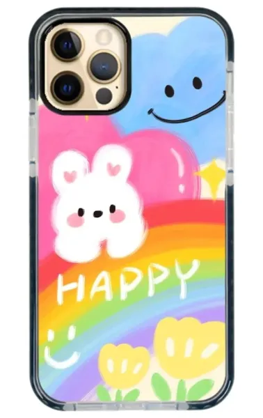 iPhone 12 Pro Impact Case - Happy