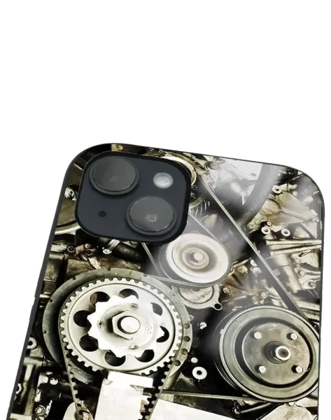 iPhone 14 Plus Tamperli Glossy Cam Kapak - Engine