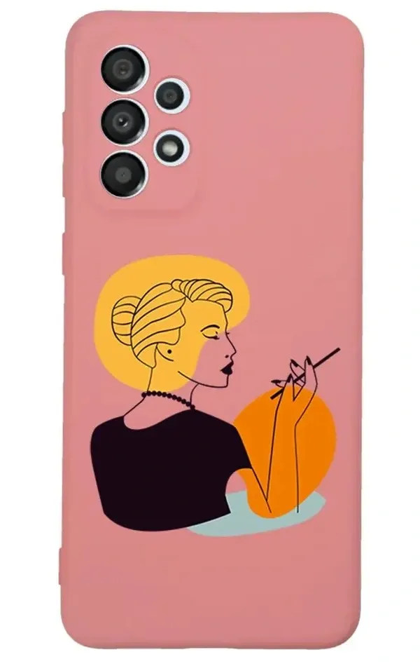 Samsung Galaxy A33 Lansman Kılıf - Art Woman 2