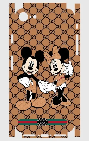 iPhone 8 Telefon Kaplama - Mickey Çift