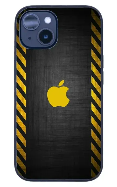 iPhone 14 Plus Tamperli Glossy Cam Kapak - Logo 3