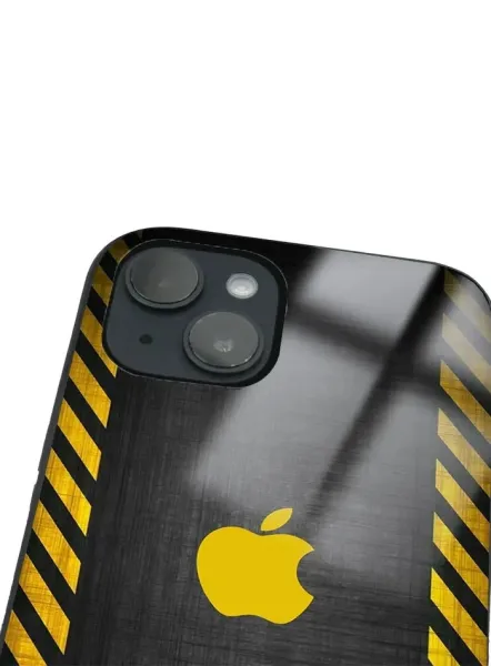 iPhone 14 Plus Tamperli Glossy Cam Kapak - Logo 3