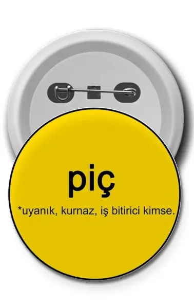 Buton Rozet - Çip