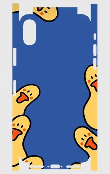 iPhone X Telefon Kaplama - Ducks