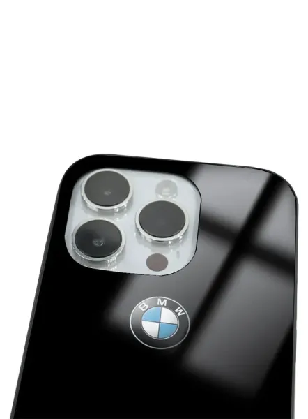 iPhone 14 Pro Tamperli Glossy Cam Kapak - BMW 2