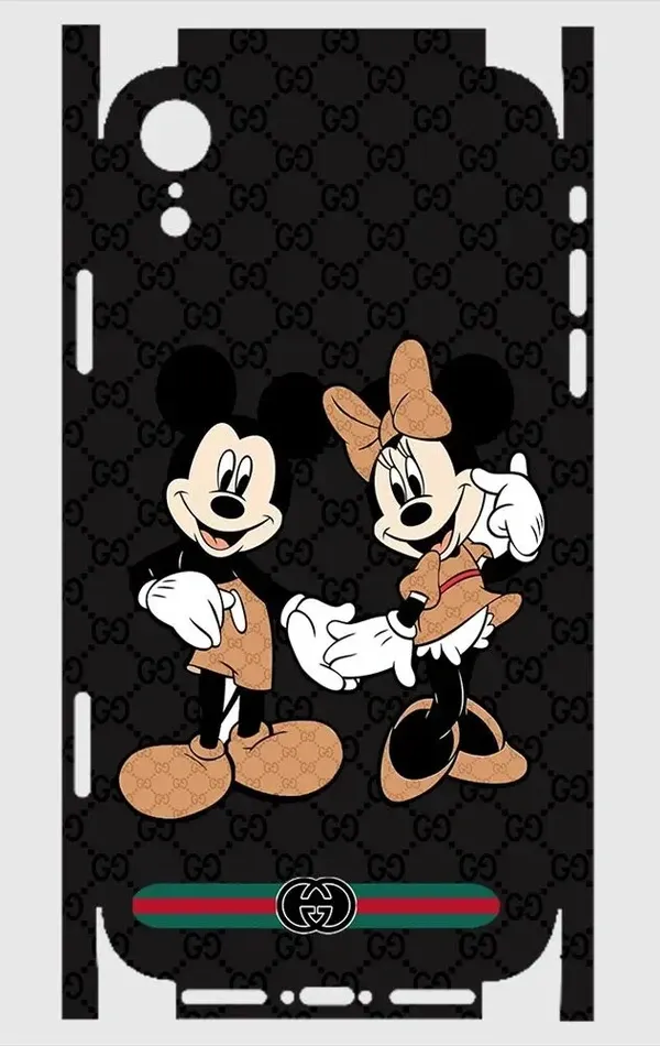 iPhone Xr Telefon Kaplama - Mickey Çift