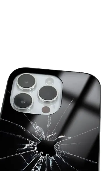 iPhone 14 Pro Tamperli Glossy Cam Kapak - Broken 1