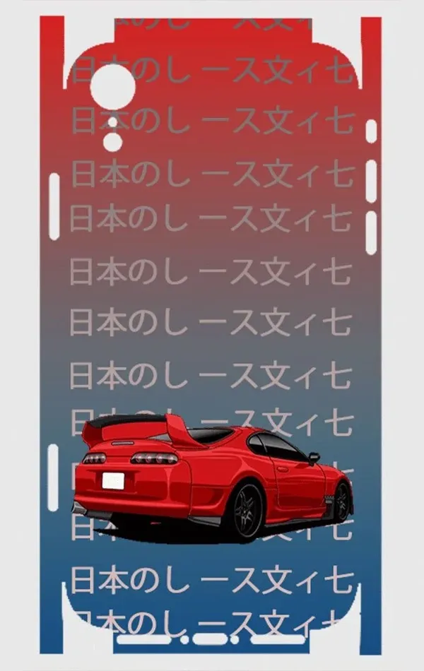 iPhone Xr Telefon Kaplama - Supra MK4 JDM