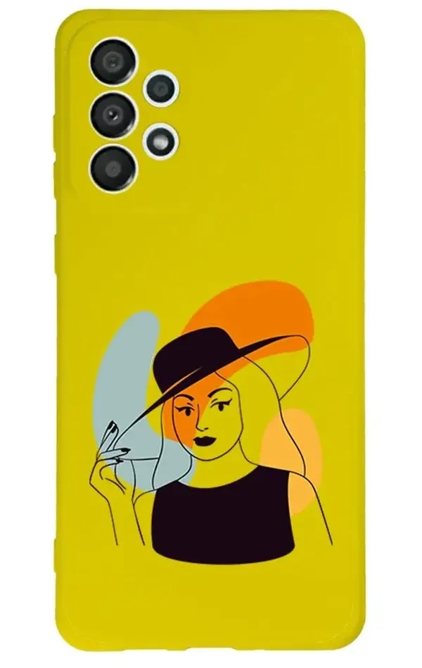 Samsung Galaxy A73 Lansman Kılıf - Art Woman 4