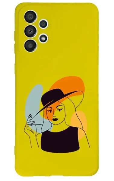 Samsung Galaxy A73 Lansman Kılıf - Art Woman 4