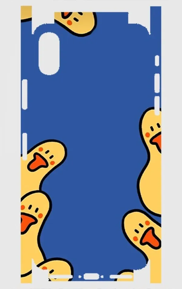 iPhone Xs Telefon Kaplama - Ducks