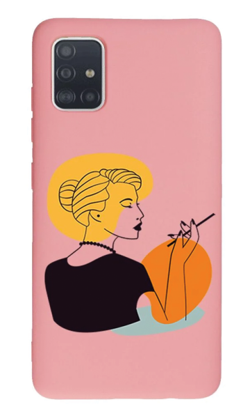 Samsung Galaxy A51 Lansman Kılıf - Art Woman 2