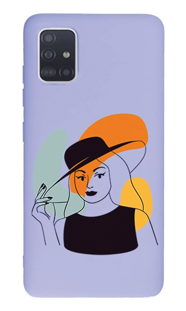 Samsung Galaxy A51 Lansman Kılıf - Art Woman 4