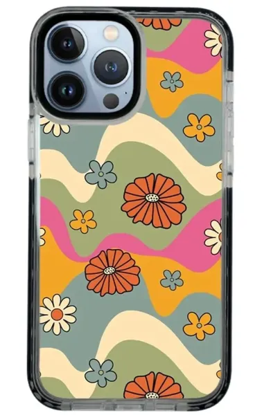 iPhone 13 Pro Max Impact Case - Flower 2