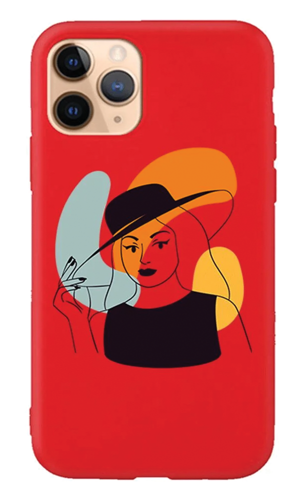 iPhone 11 Pro Lansman Kılıf - Art Woman 4