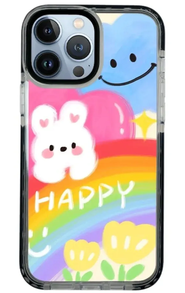 iPhone 13 Pro Max Impact Case - Happy