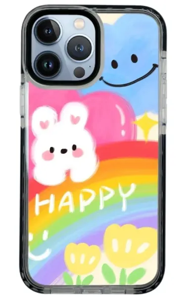 iPhone 13 Pro Max Impact Case - Happy