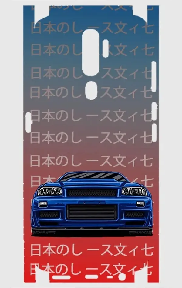 Oppo A9 2020 Telefon Kaplama - Skyline R34 JDM 2