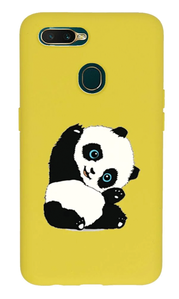 Oppo A15 Lansman Kılıf - Pandas