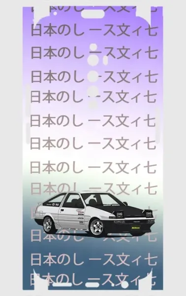 Oppo Reno 2Z Telefon Kaplama - Hachi Roku AE86 JDM