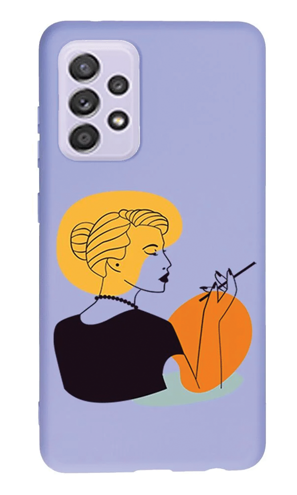 Samsung Galaxy A52 Lansman Kılıf - Art Woman 2