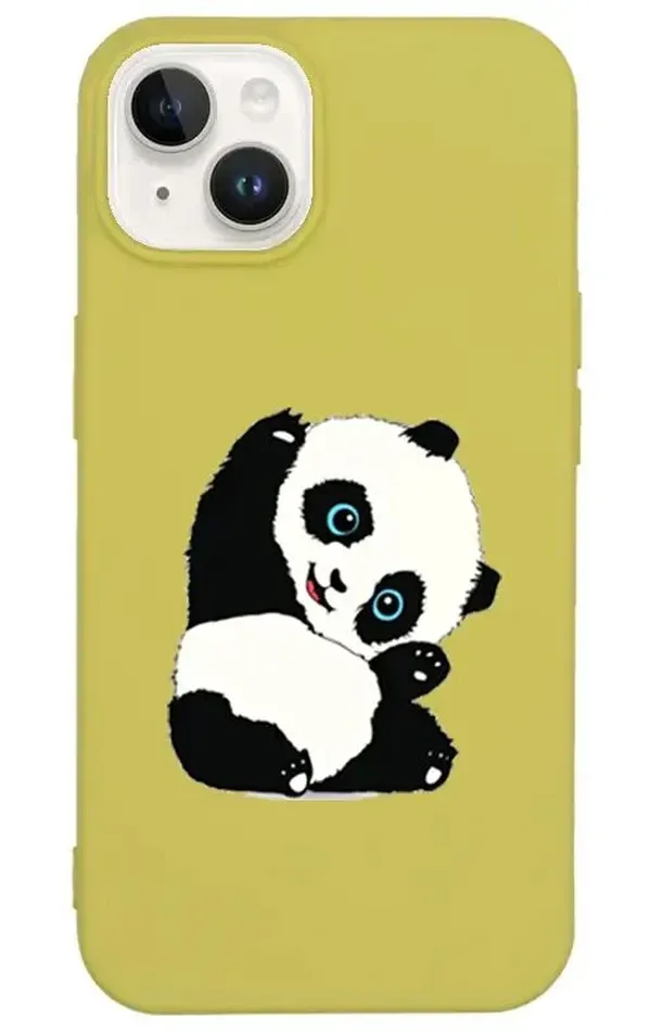 iPhone 14 Plus Lansman Kılıf - Pandas