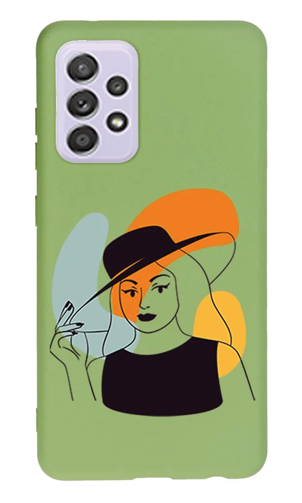 Samsung Galaxy A52 Lansman Kılıf - Art Woman 4