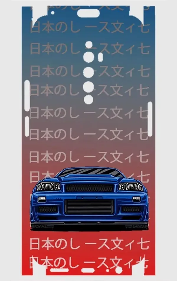 Oppo Reno 2Z Telefon Kaplama - Skyline R34 JDM 2