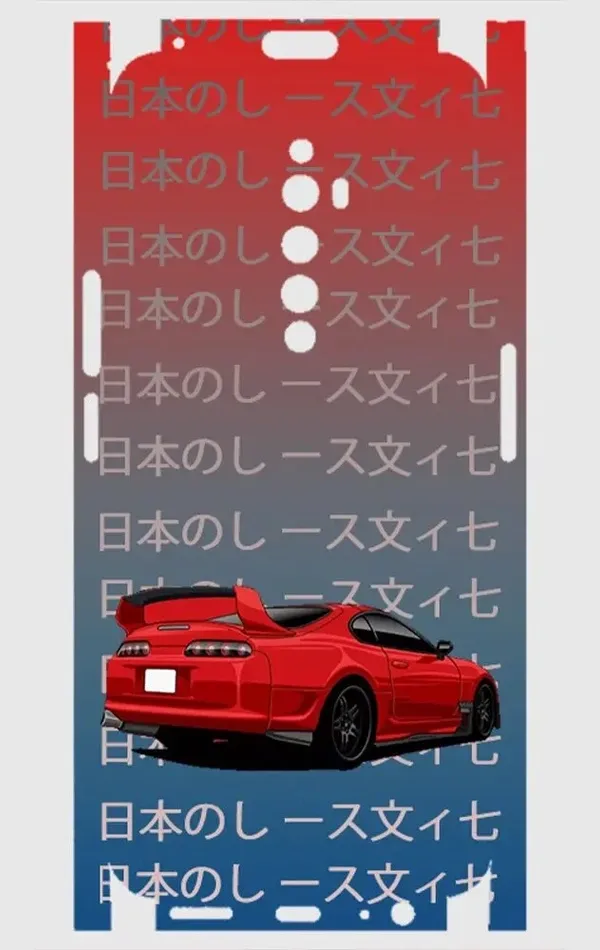 Oppo Reno 2Z Telefon Kaplama - Supra MK4 JDM