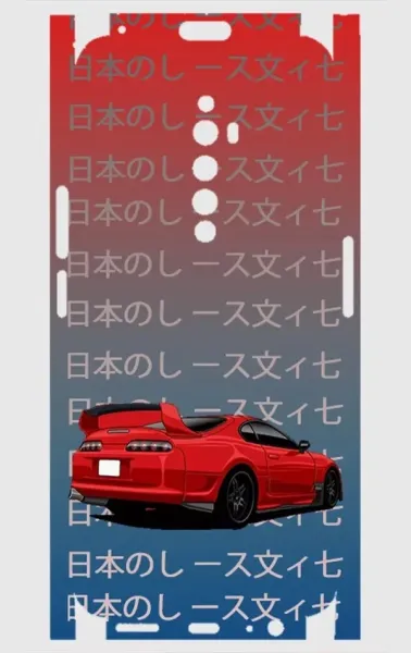 Oppo Reno 2Z Telefon Kaplama - Supra MK4 JDM