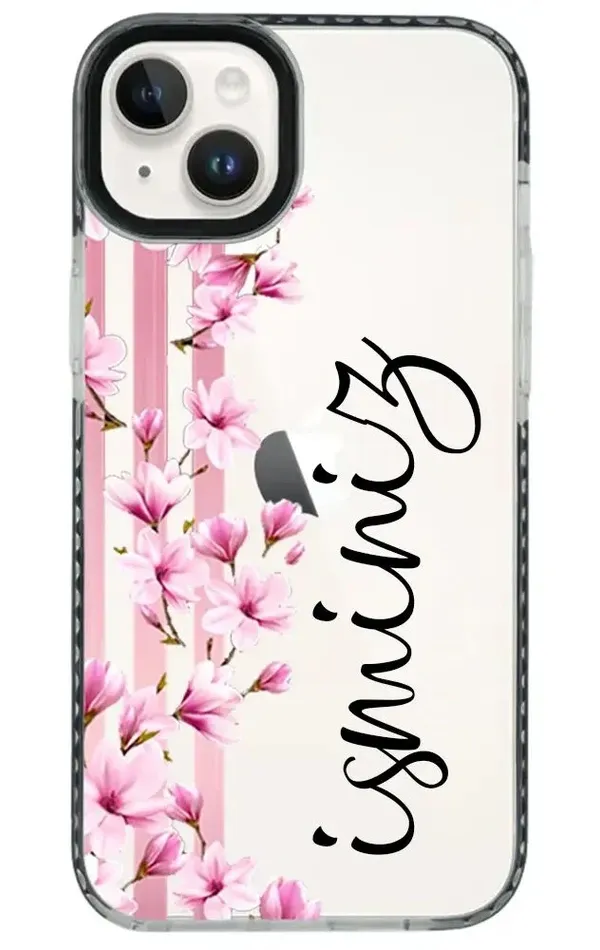 iPhone 14 Plus Impact Case - Cherry Flower