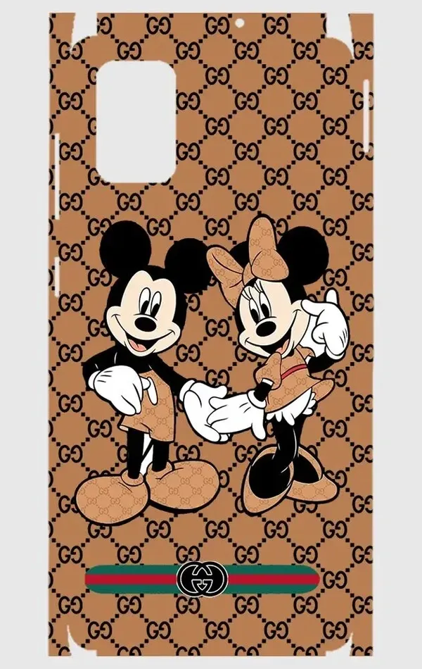 Samsung A71 Telefon Kaplama - Mickey Çift