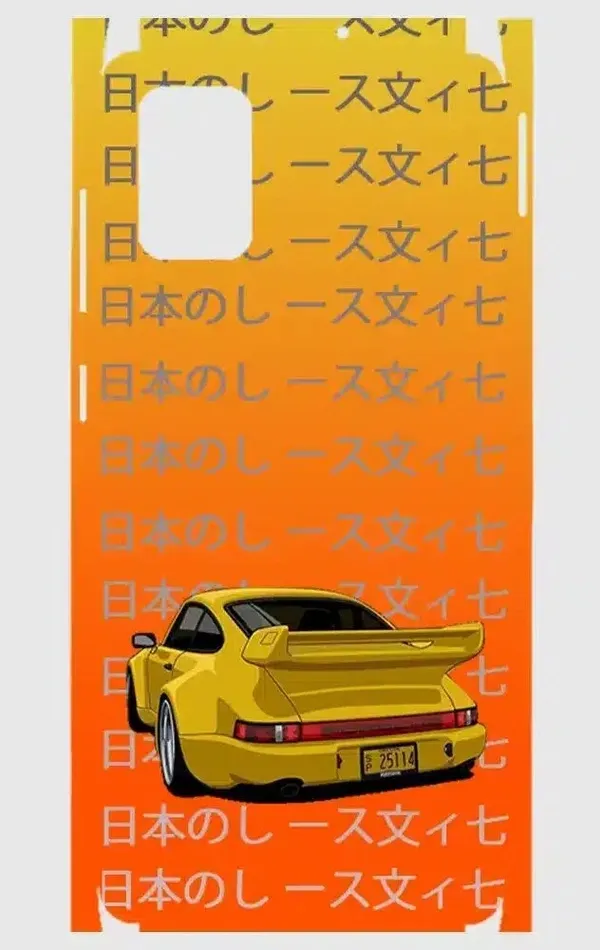 Samsung A71 Telefon Kaplama - Porsche 911 JDM