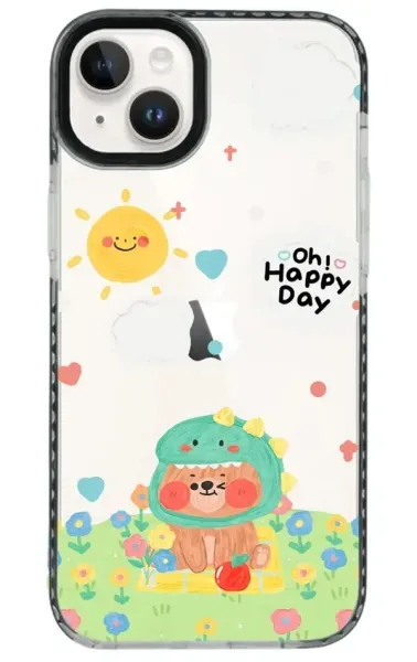 iPhone 14 Plus Impact Case - Happy Day