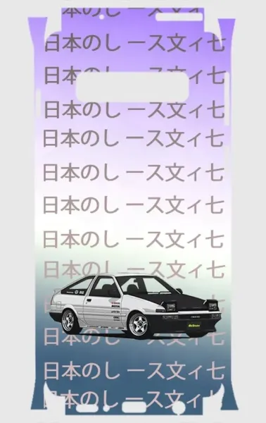 Samsung S10 Telefon Kaplama - Hachi Roku AE86 JDM