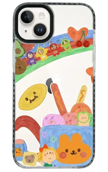 iPhone 14 Plus Impact Case - Smile